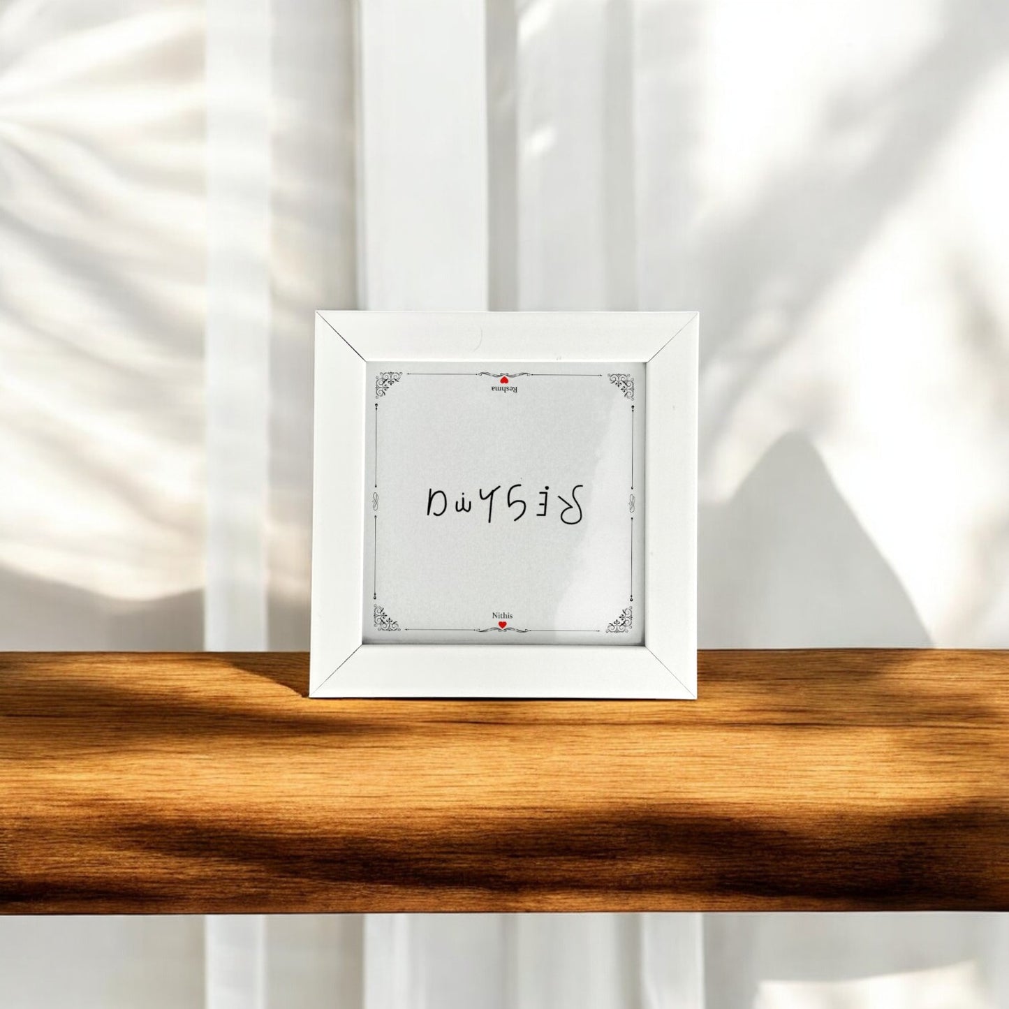 Ambigram Frame