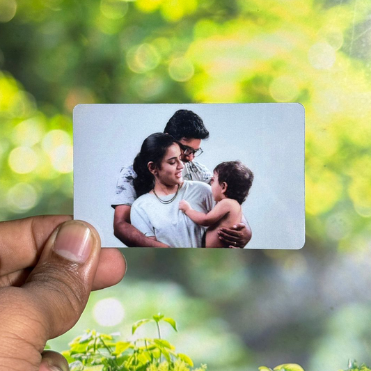 Baby scan wallet card