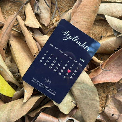 Calendar Wallet Cards