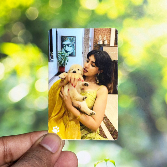 Pet wallet card