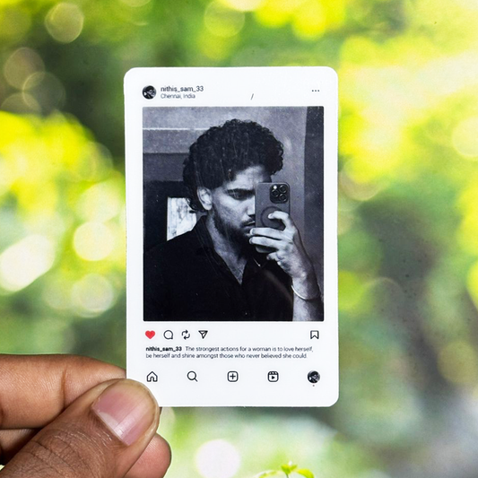 Insta wallet card